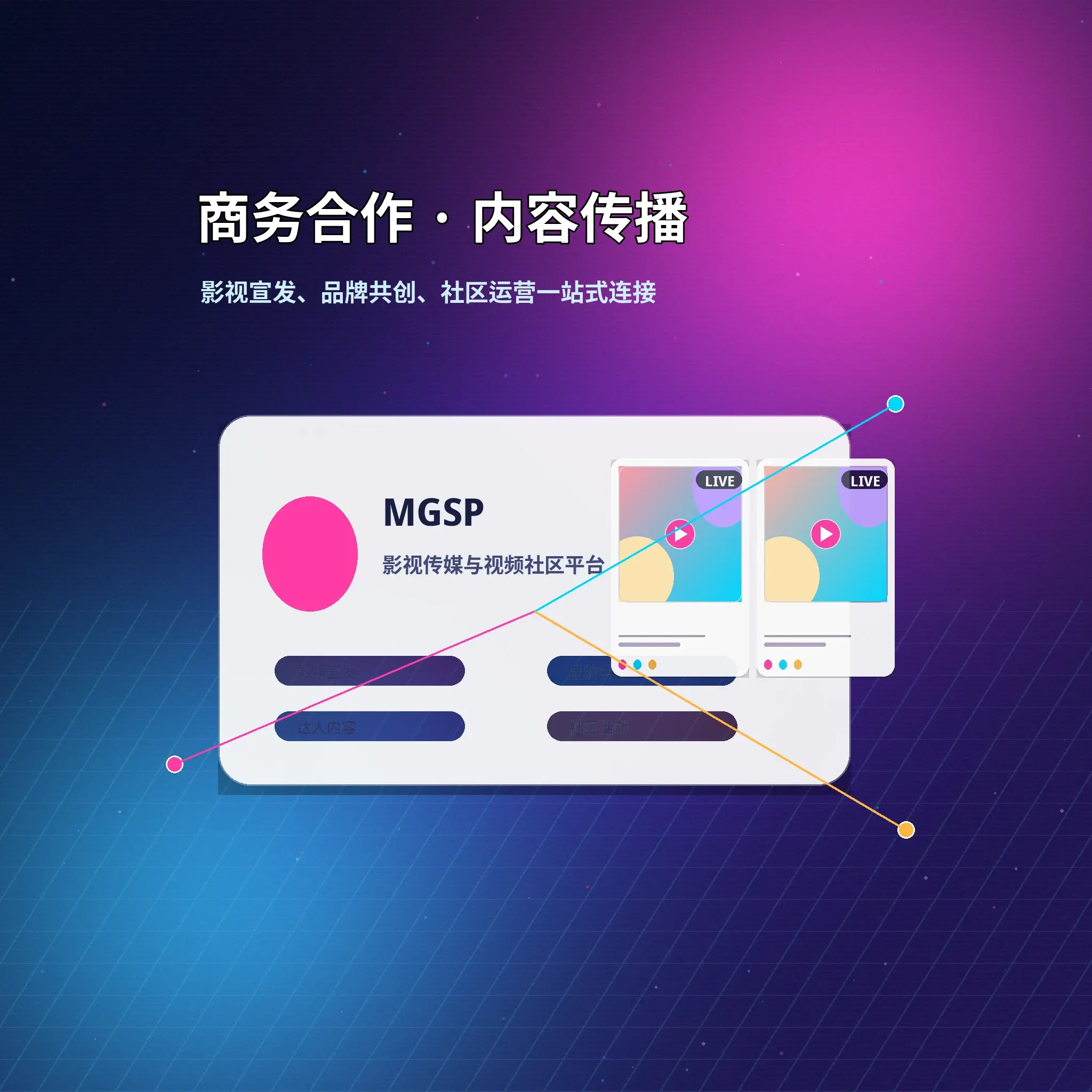 蘑菇视频服务中心服务展示